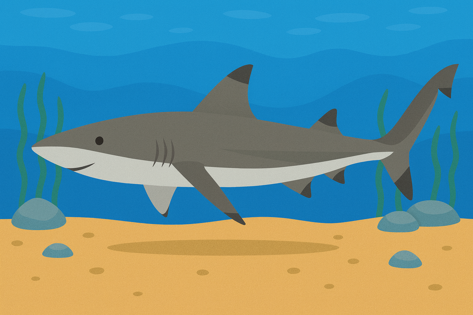 オグロメジロザメ