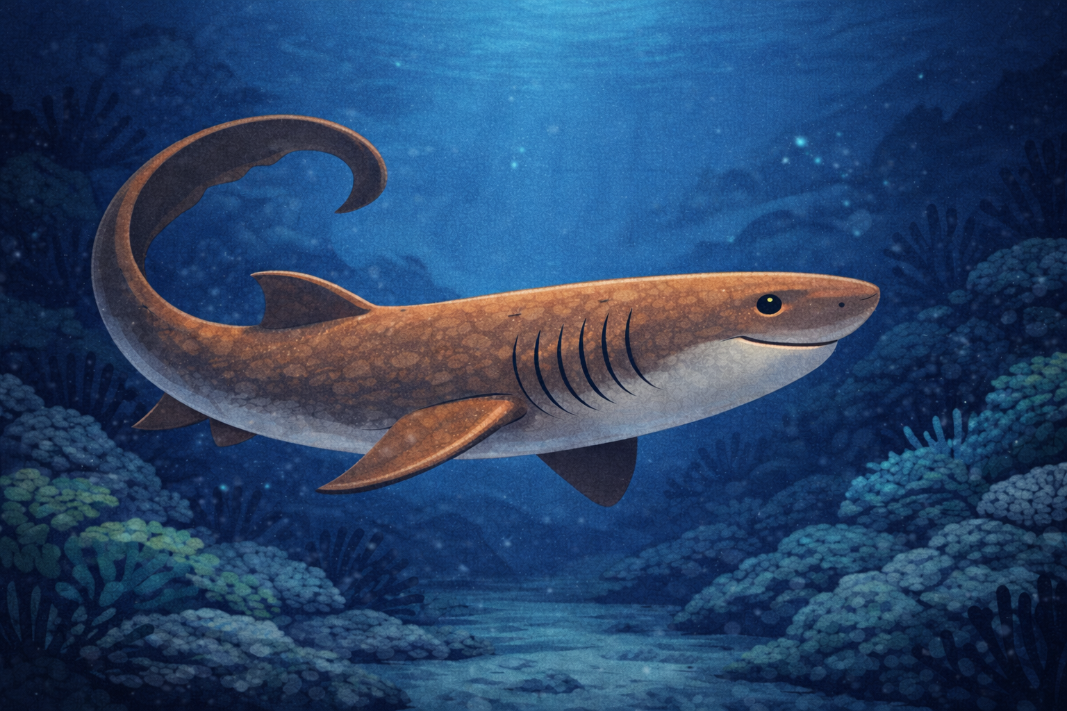 カグラザメのイメージ