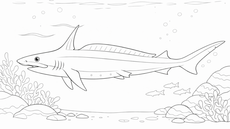 クセナカンタス（クセナカンサス）の塗り絵｜無料ダウンロード