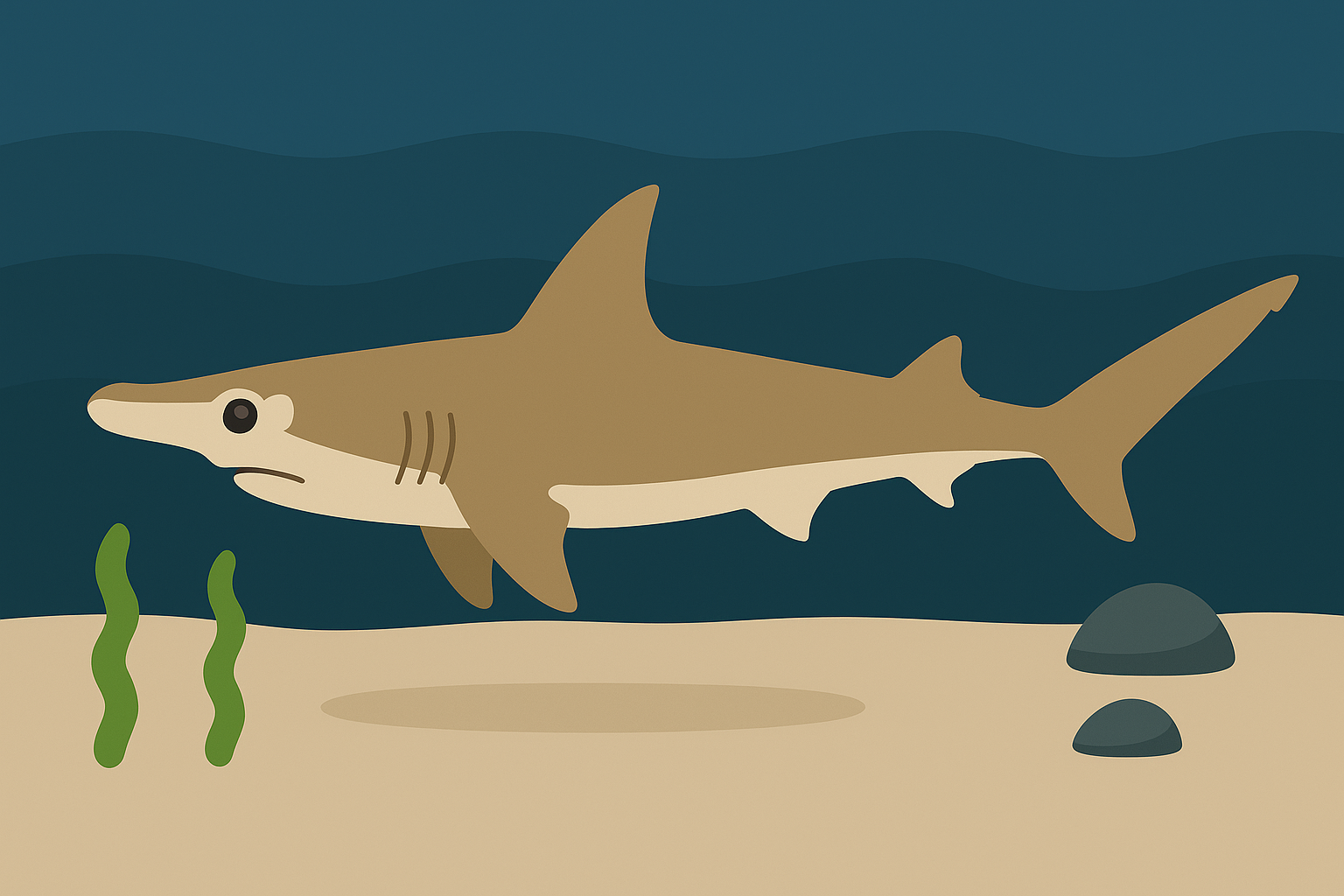 ヒラシュモクザメ